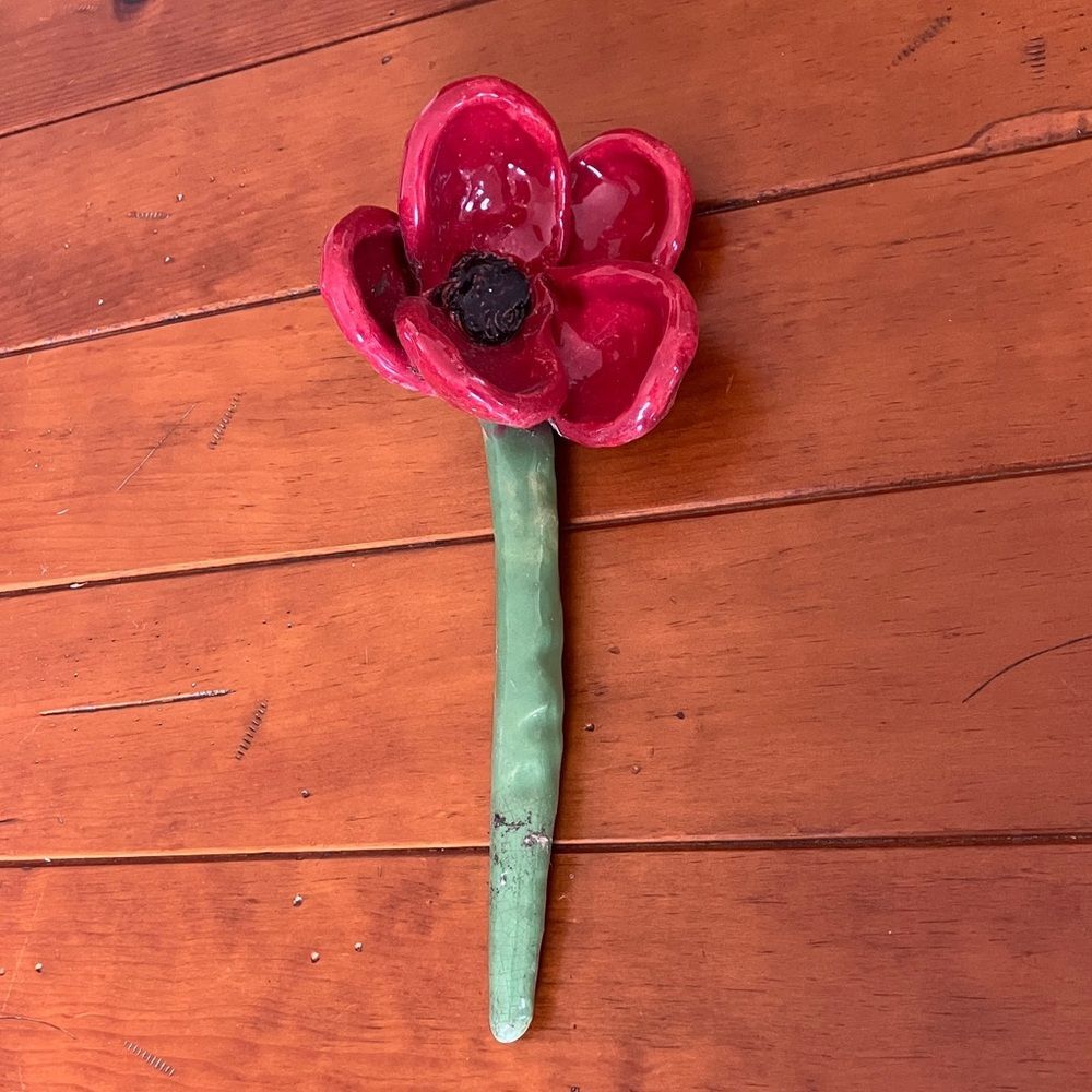 Ceramic Flower Garden Art
